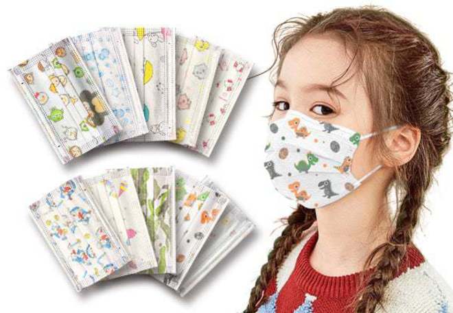 DUSTMASK 45A - Children's 3ply Disposable Mask image 0